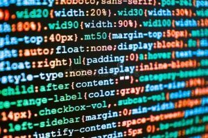 script procedure creating website design programmer occupation job typing new lines html code modern web network 127601216